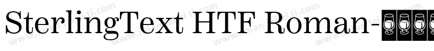 SterlingText HTF Roman字体转换